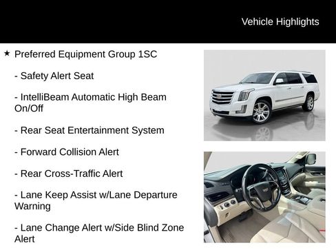 Used 2018 Cadillac Escalade ESV Premium Luxury AWD/4WD image 11