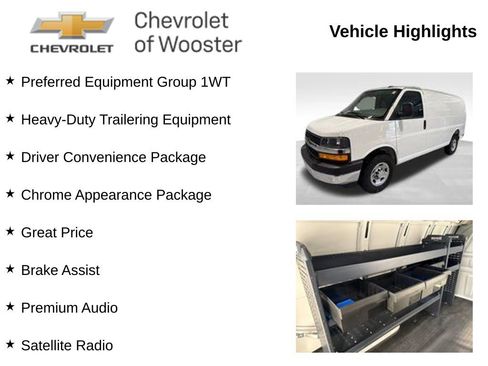 New 2025 Chevrolet Express 2500 w/ Driver Convenience Package RWD image 2