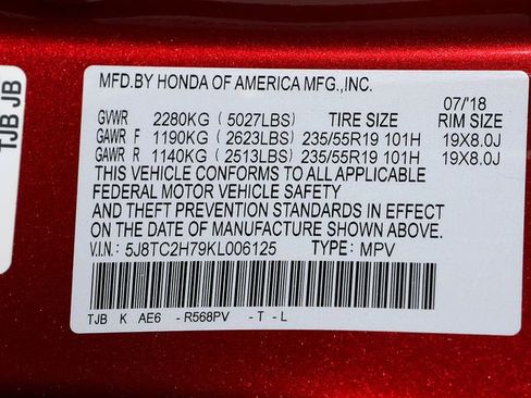 Certified 2019 Acura RDX AWD w/ Advance Package image 41