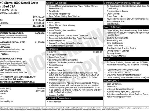 Used 2021 GMC Sierra 1500 Denali w/ Denali Ultimate Package image 9