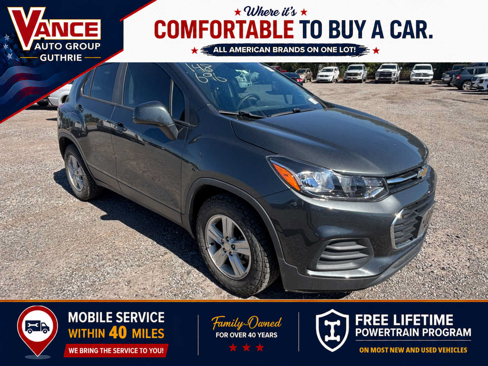 Used 2020 Chevrolet Trax LS w/ Tint and Cruise Package FWD image 1
