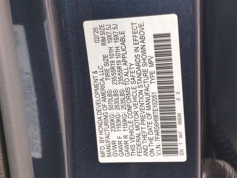 New 2026 Honda CR-V Sport Touring image 38