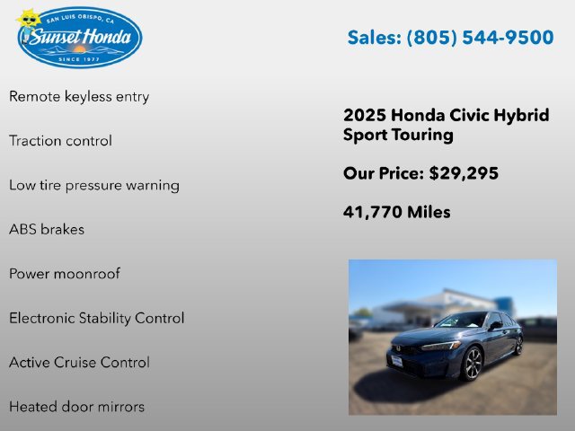Certified 2025 Honda Civic Sport Touring image 24