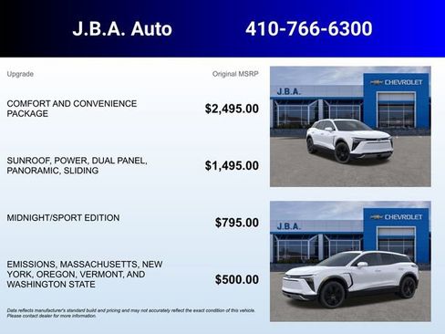 New 2026 Chevrolet Blazer EV LT image 5