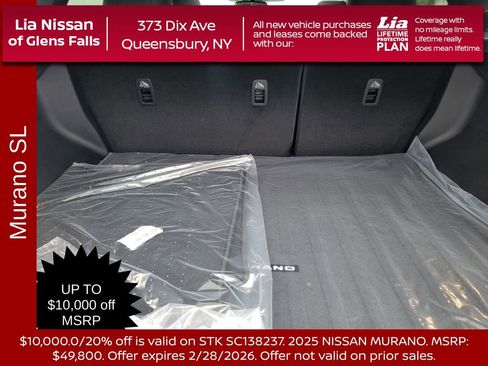 New 2025 Nissan Murano SL w/ Cargo Package image 35