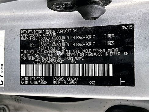 Used 2015 Toyota 4Runner Trail AWD/4WD image 29