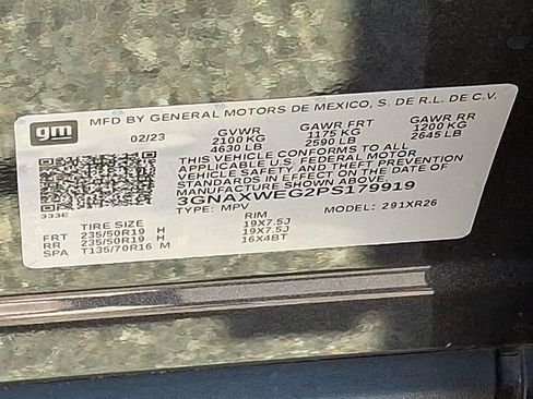 Certified 2023 Chevrolet Equinox RS AWD/4WD image 28
