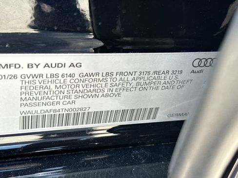 New 2026 Audi A8 L 3.0T AWD/4WD image 28