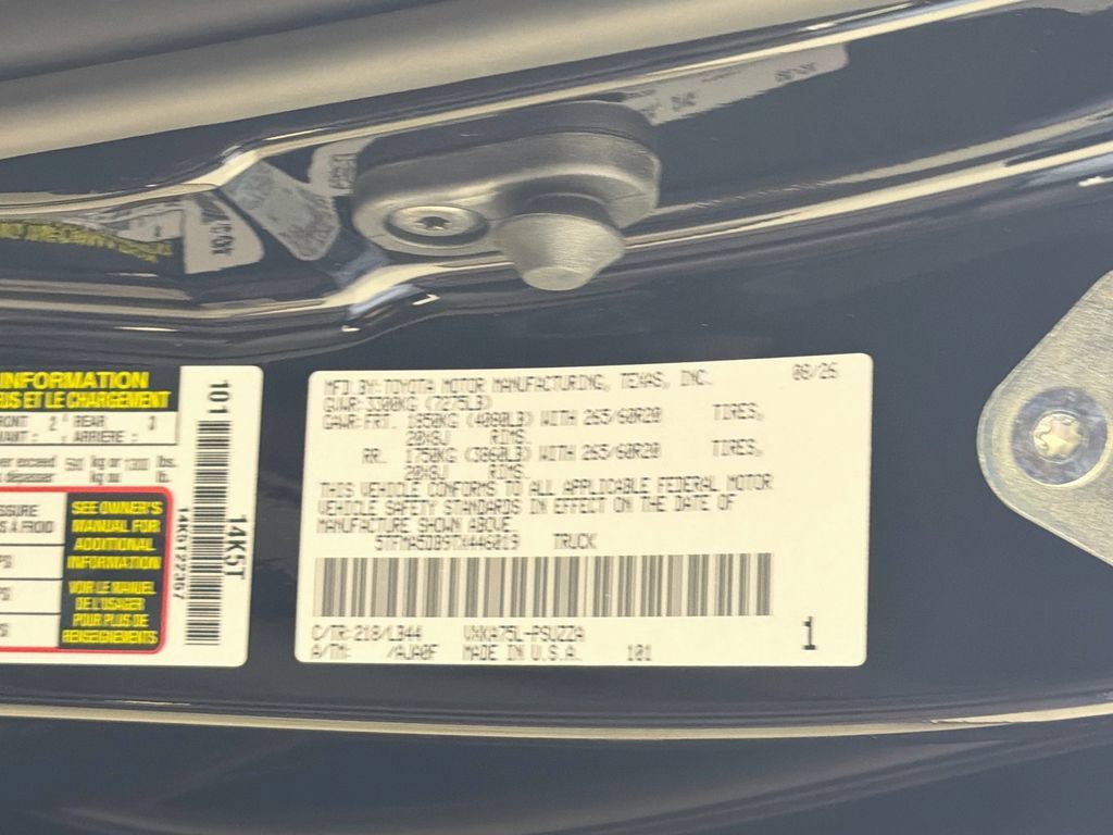 New 2026 Toyota Tundra 1794 Edition AWD/4WD image 28