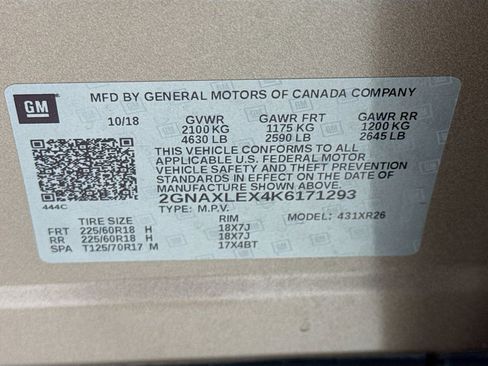 Used 2019 Chevrolet Equinox LT image 42