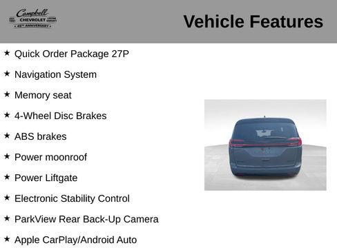 Used 2025 Chrysler Pacifica Limited FWD image 5