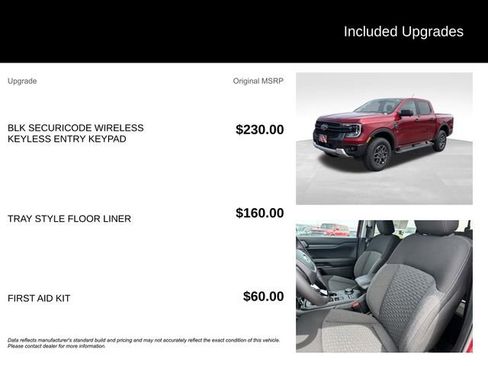 New 2026 Ford Ranger XLT w/ Equipment Group 301A High AWD/4WD image 10
