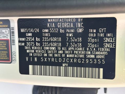 Used 2024 Kia Sorento S w/ Panoramic Sunroof Package AWD/4WD image 38