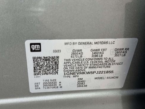 Used 2023 Chevrolet Traverse LT w/ LT Premium Package image 16