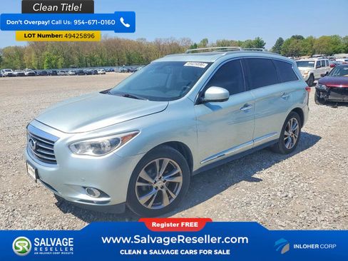 Used 2013 INFINITI JX35 AWD w/ Premium Pkg image 1