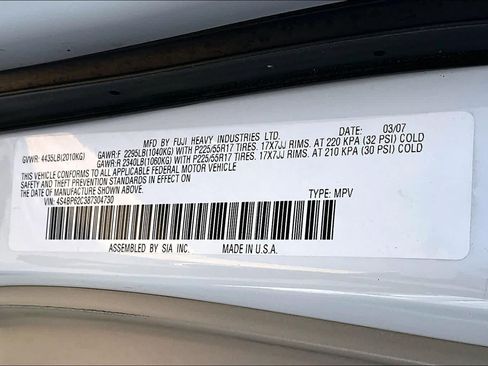 Used 2008 Subaru Outback 2.5i Limited AWD/4WD image 36