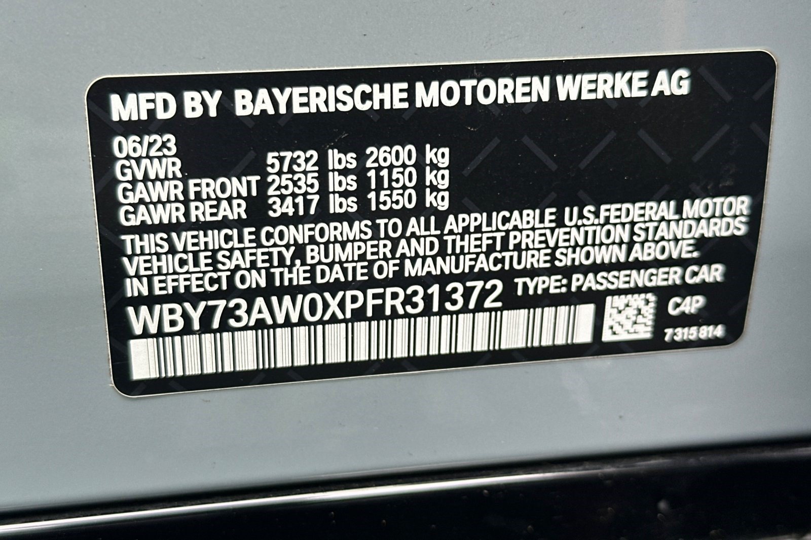 Used 2023 BMW i4 eDrive40 w/ M Sport Package RWD image 40