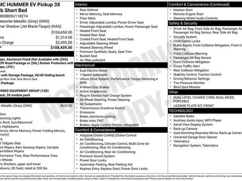 New 2025 GMC Hummer EV 3X AWD/4WD image 45