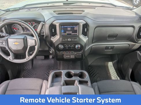 Used 2024 Chevrolet Silverado 1500 Custom w/ Turbomax Blackout Package AWD/4WD image 24