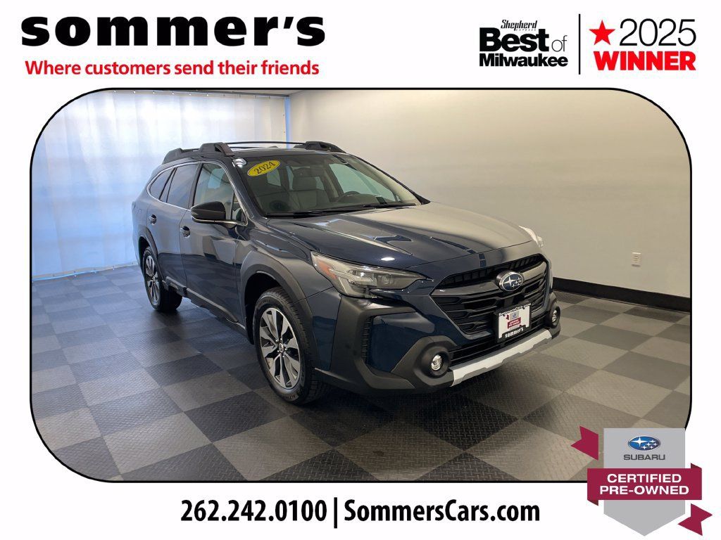 Certified 2024 Subaru Outback Limited w/ Popular Package #2 AWD/4WD 360° Tour