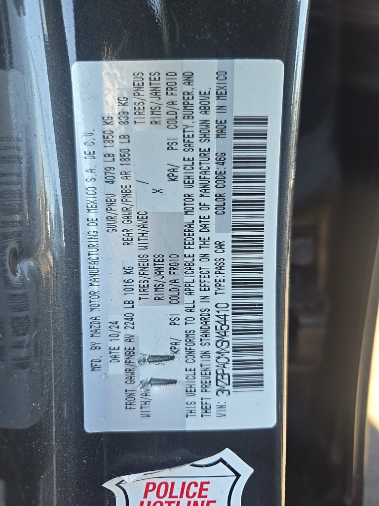 Used 2025 MAZDA MAZDA3 s FWD image 8