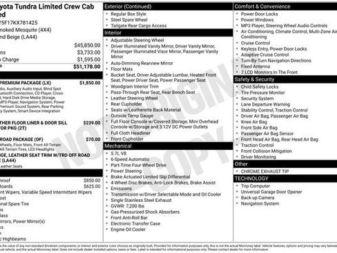 Used 2019 Toyota Tundra Limited w/ Limited Premium Package image 34