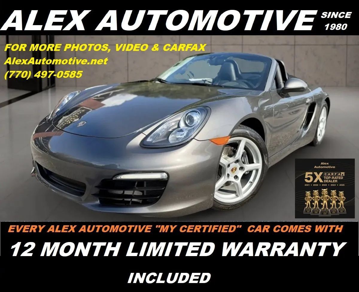 Used 2015 Porsche Boxster RWD image 1