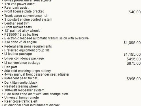 Used 2019 Chevrolet Impala LT w/ LT Leather Package image 2