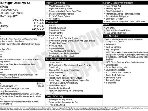 Used 2022 Volkswagen Atlas SE FWD image 26