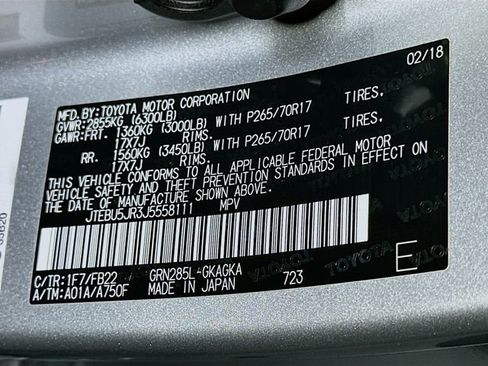 Used 2018 Toyota 4Runner SR5 image 25