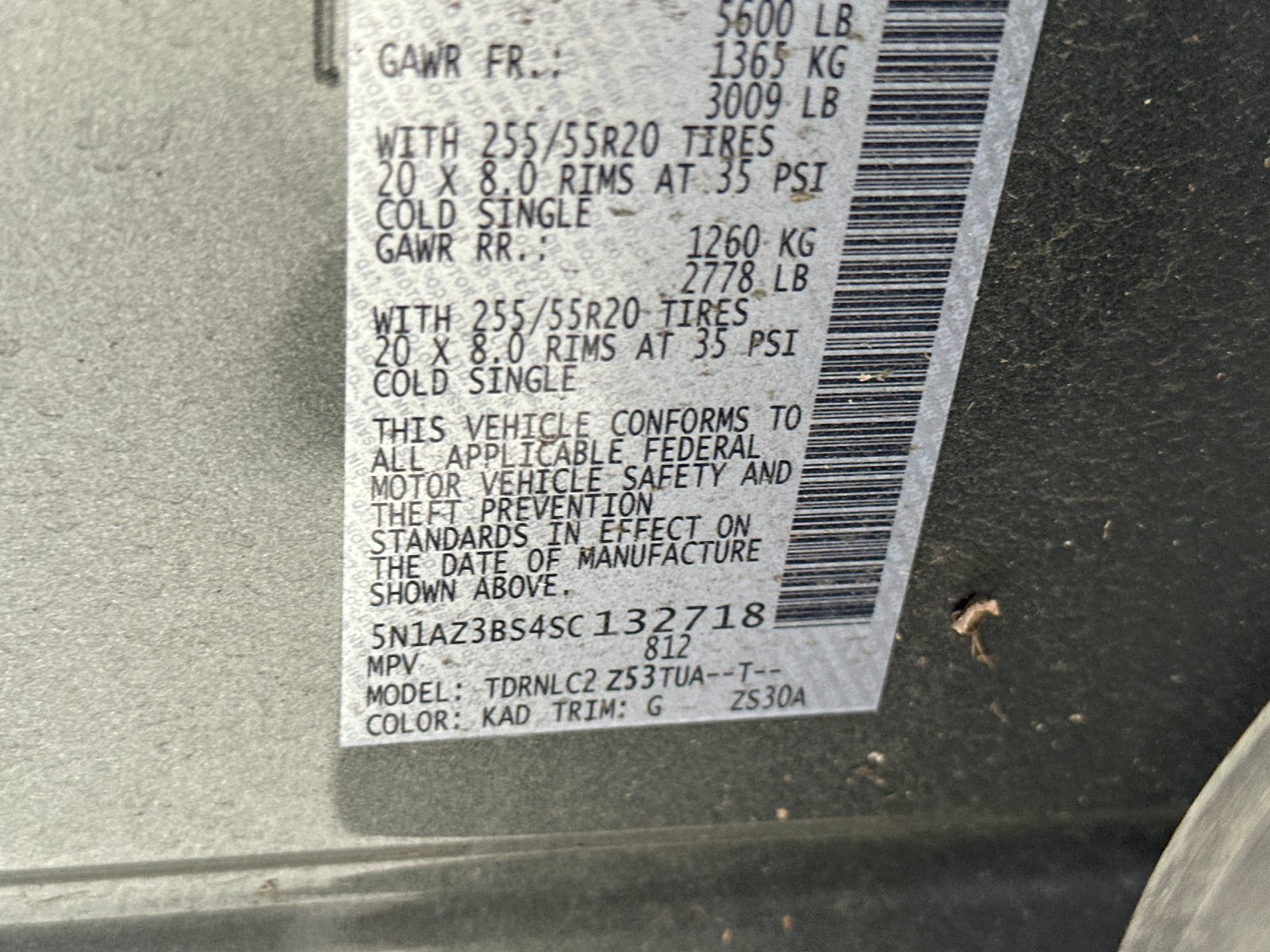 Certified 2025 Nissan Murano SV AWD/4WD image 27