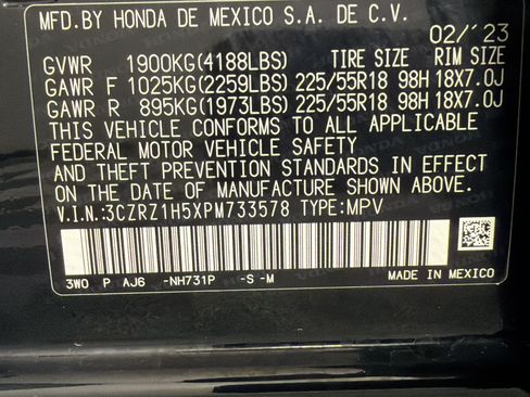 Used 2023 Honda HR-V Sport image 17