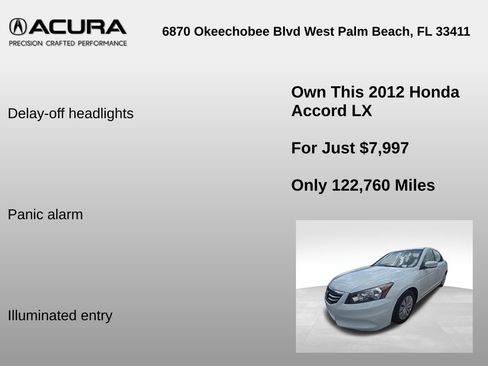 Used 2012 Honda Accord LX image 6