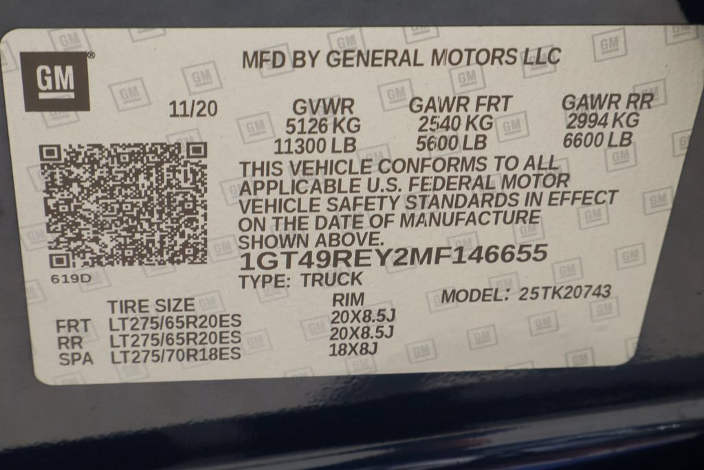 Used 2021 GMC Sierra 2500 Denali w/ Denali Ultimate Package AWD/4WD image 36