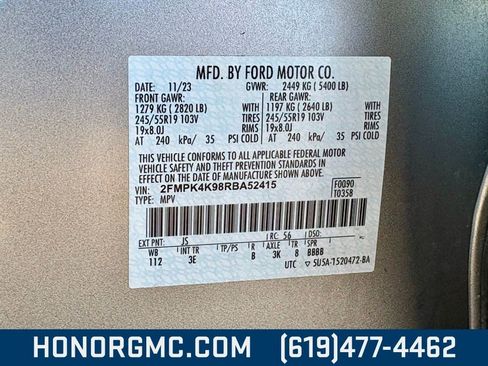 Used 2024 Ford Edge Titanium image 36