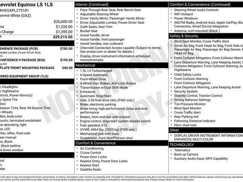 Used 2023 Chevrolet Equinox LS w/ LS Convenience Package FWD image 5