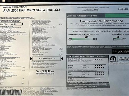 New 2025 RAM 2500 Big Horn image 14