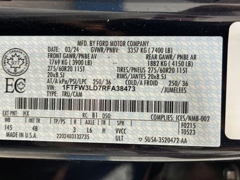Used 2024 Ford F150 XLT w/ Equipment Group 303A High AWD/4WD image 26