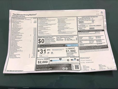 Used 2026 BMW 530i w/ Premium Package RWD image 19