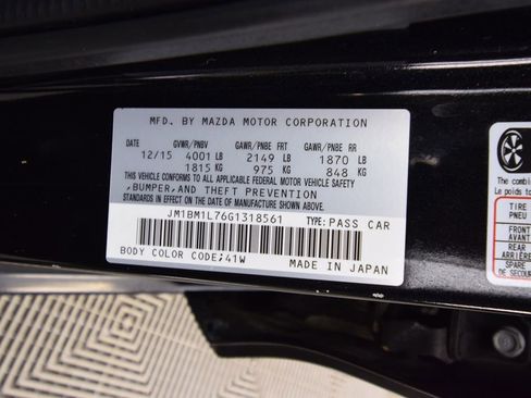 Used 2016 MAZDA MAZDA3 i Touring image 27