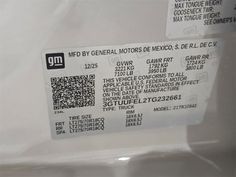 New 2026 GMC Sierra 1500 AT4X w/ AT4X AEV Edition image 36