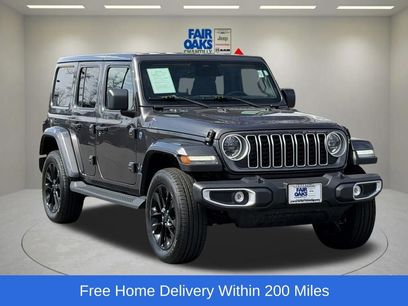 Used 2025 Jeep Wrangler Unlimited Sahara