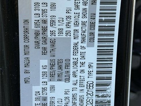 Used 2025 MAZDA CX-90 3.3 Turbo w/ Select Package image 34