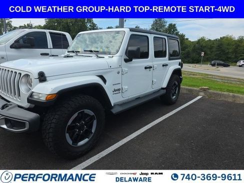 Used 2018 Jeep Wrangler Unlimited Sahara w/ Cold Weather Group AWD/4WD image 1