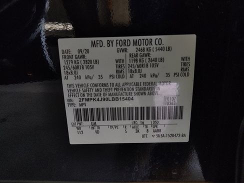 Used 2020 Ford Edge SEL AWD/4WD image 33