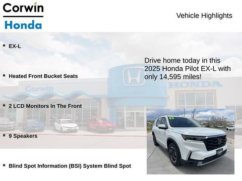 Used 2025 Honda Pilot EX-L image 6