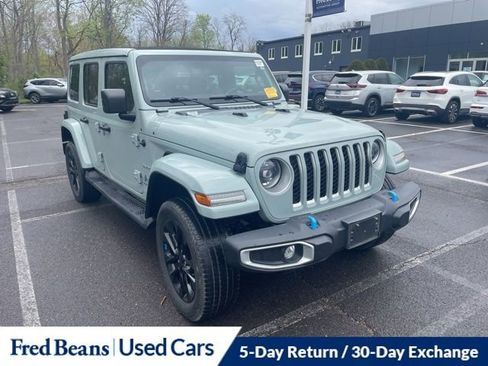 Used 2023 Jeep Wrangler Unlimited Sahara w/ Cold Weather Group image 1