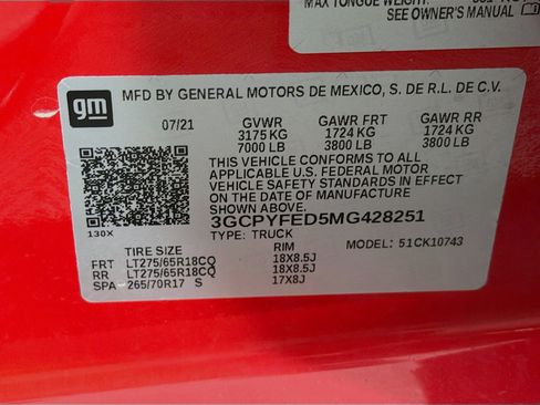 Used 2021 Chevrolet Silverado 1500 LT Trail Boss image 32