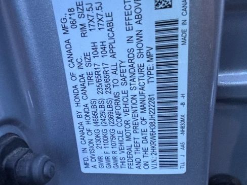 Certified 2018 Honda CR-V LX image 10
