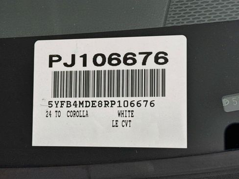 Certified 2024 Toyota Corolla LE FWD image 43